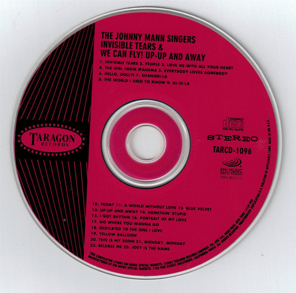 Invisible Tears / We Can Fly Up-Up And Away *CD* | Mint (M) Mint (M)-