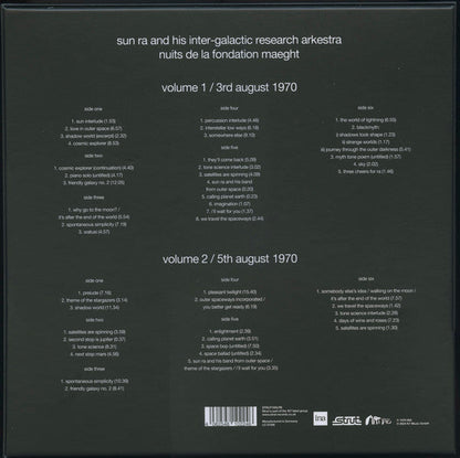 Sun Ra - Nuits De La Fondation Maeght (RSD 2025 BOX SET - VINYL) | Mint (M) Mint (M)-