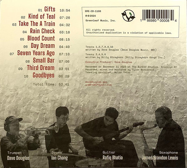 Dave Douglas - Gifts (CD) | Mint (M) Mint (M)-