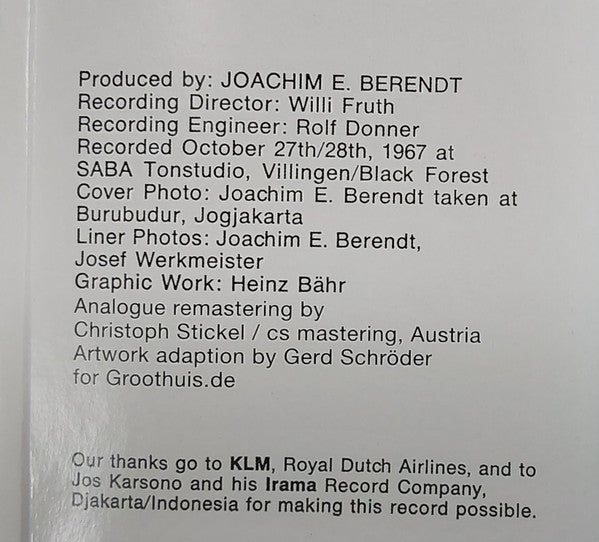 Tony Scott (2) - Djanger Bali (VINYL) |-