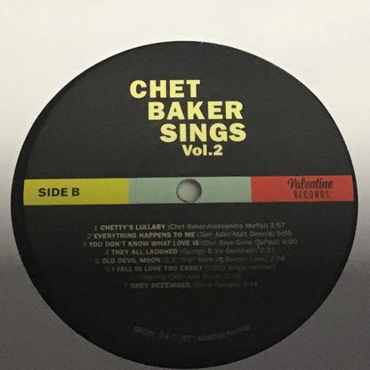 Chet Baker Sings Vol. 2 (VINYL) | Mint (M) Mint (M)-