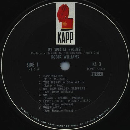 Roger Williams (2) - By Special Request *SEALED* | Mint (M) Near Mint (NM)-