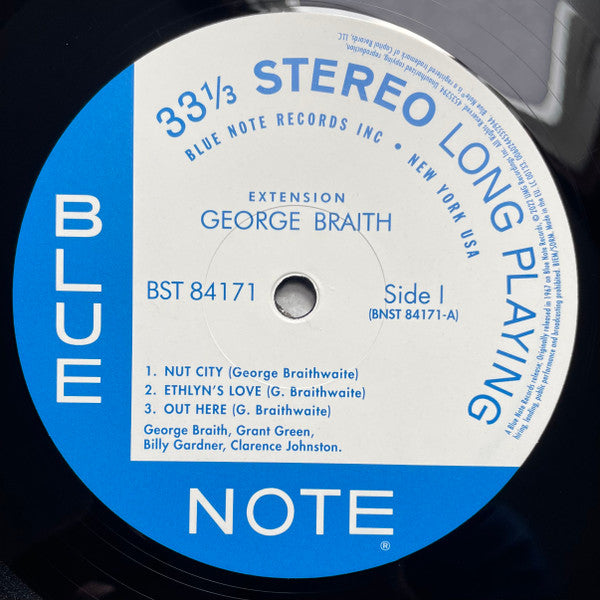 George Braith - Extension | Mint (M) Mint (M)-