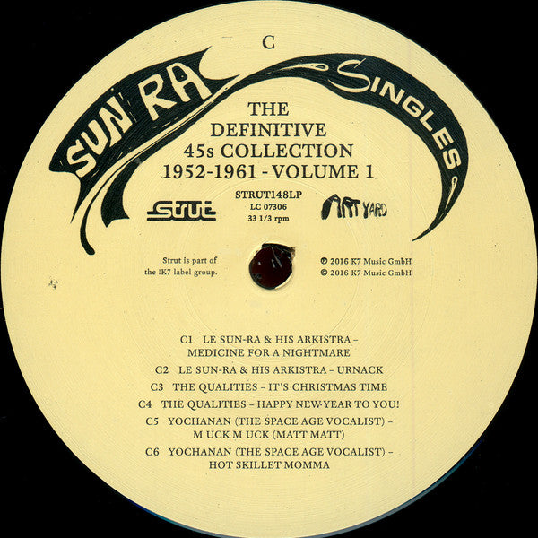 Sun Ra - Singles Volume 1 (The Definitive 45s Collection 1952-1961) | Mint (M) Mint (M)-