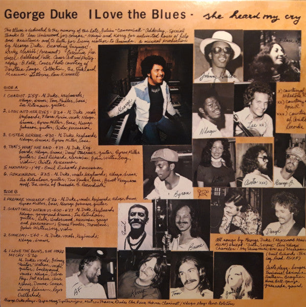 George Duke - I Love The Blues, She Heard My Cry (VINYL) | Mint (M) Mint (M)-