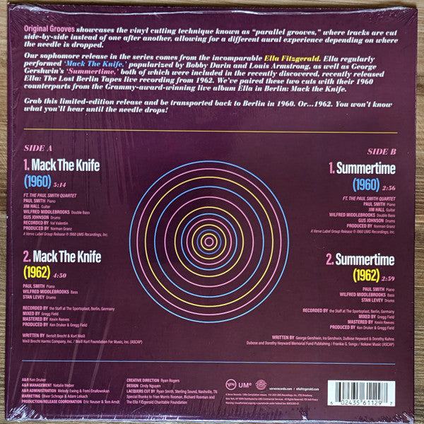 Ella In Berlin (RSD VINYL) | Mint (M) Mint (M)-