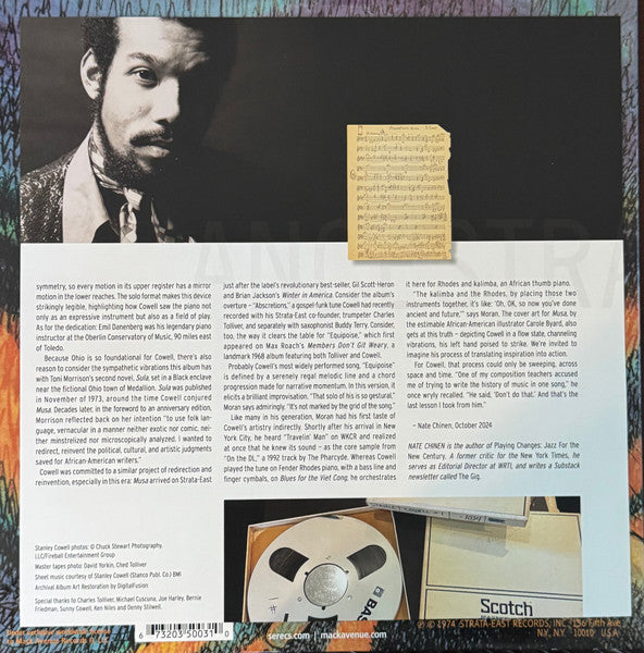 Stanley Cowell - Musa • Ancestral Streams (VINYL) | Mint (M) Mint (M)-