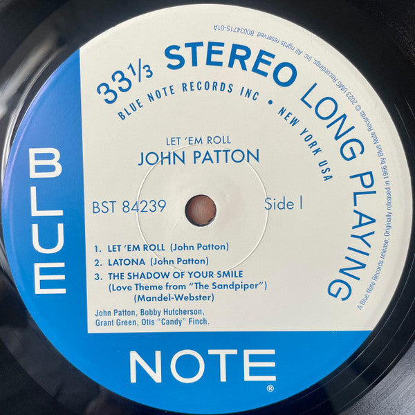 John Patton - Let 'Em Roll | Mint (M) Mint (M)-