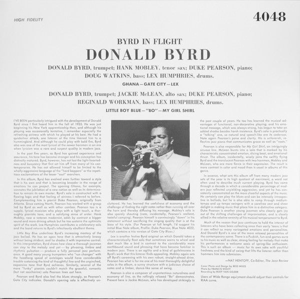 Byrd In Flight | Mint (M) Mint (M)-