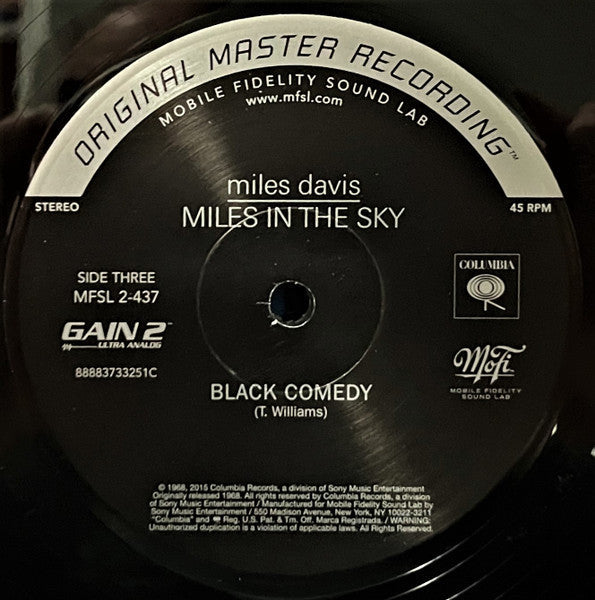 Miles Davis - Miles In The Sky (2LP MFSL 45RPM) |-