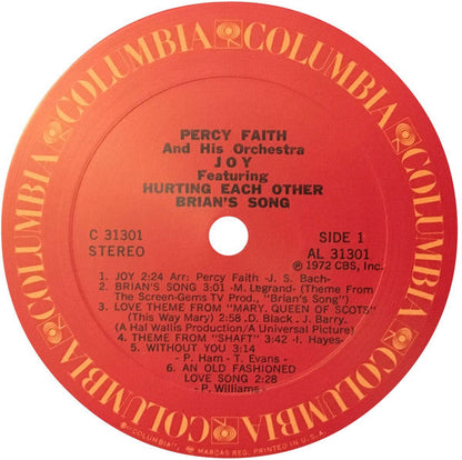 Percy Faith & His Orchestra - Joy | Mint (M) Near Mint (NM)-
