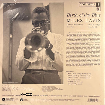 Miles Davis - Birth Of The Blue (AUDIOPHILE VINYL) | Mint (M) Mint (M)-