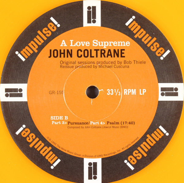 John Coltrane - A Love Supreme (VINYL) | Mint (M) Mint (M)-