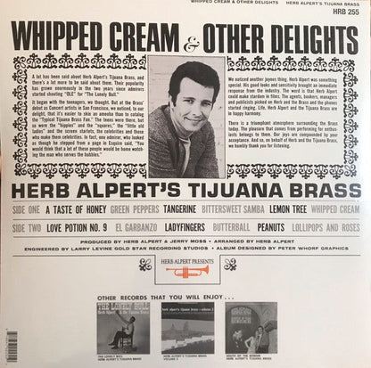 Herb Alpert & The Tijuana Brass - Whipped Cream & Other Delights (PICTURE VINYL) | Mint (M) Mint (M)-