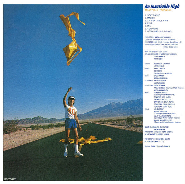 Masayoshi Takanaka - An Insatiable High (CD) | Mint (M) Mint (M)-