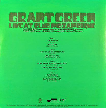 Live At Club Mozambique (180 GRAM VINYL) | Mint (M) Mint (M)-