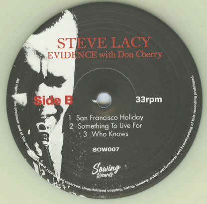Evidence (CLEAR VINYL) | Mint (M) Mint (M)-