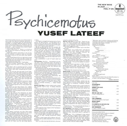 Yusef Lateef - Psychicemotus | Mint (M) Mint (M)-
