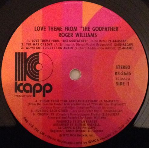 Love Theme From "The Godfather" *SEALED* | Mint (M) Mint (M)-
