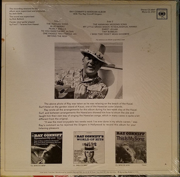Ray Conniff's Hawaiian Album | Mint (M) Mint (M)-
