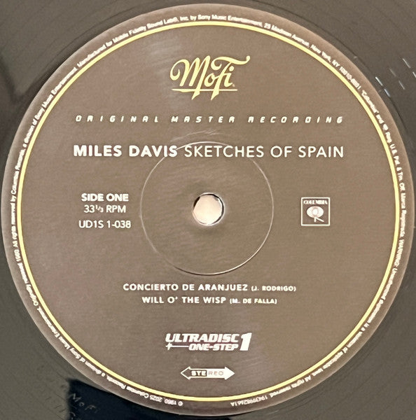 Miles Davis - Sketches Of Spain (MFSL BOX LP) | Mint (M) Mint (M)-