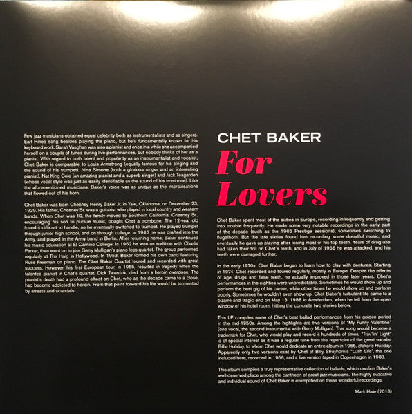 For Lovers (VINYL) |-