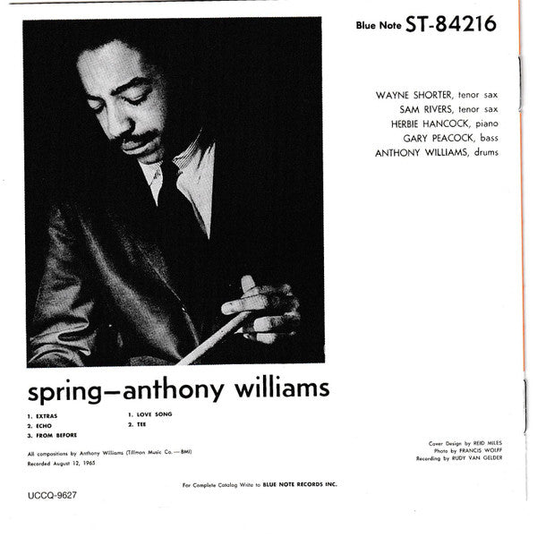 Anthony Williams - Spring | Mint (M) Mint (M)-