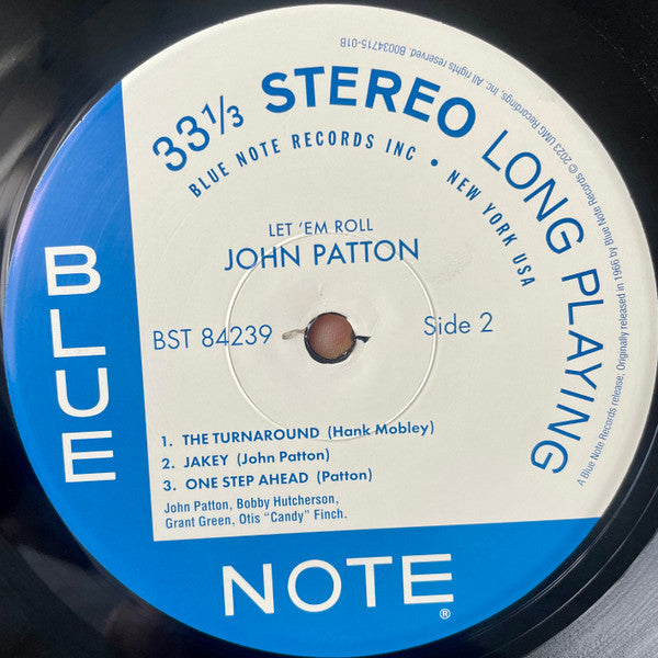 John Patton - Let 'Em Roll | Mint (M) Mint (M)-