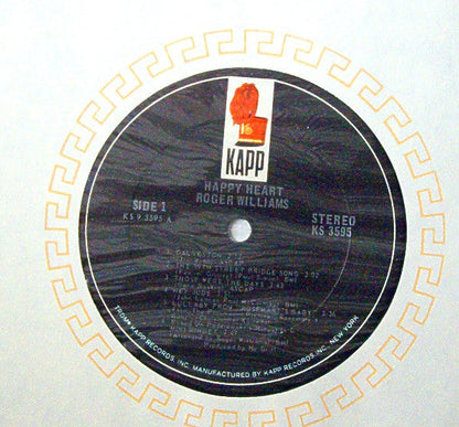 Roger Williams (2) - Happy Heart *SEALED* | Mint (M) Near Mint (NM)-