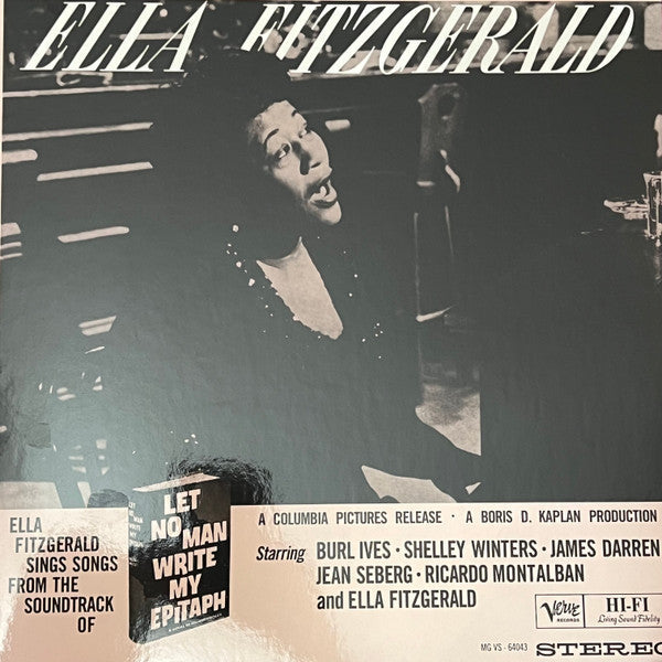 Ella Fitzgerald - Let No Man Write My Epitaph (Verve Acoustic Sounds Series) [LP] | Mint (M) Mint (M)-