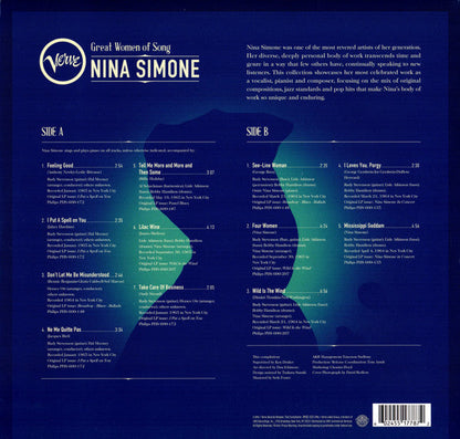 Nina Simone - Great Women Of Song | Mint (M)-