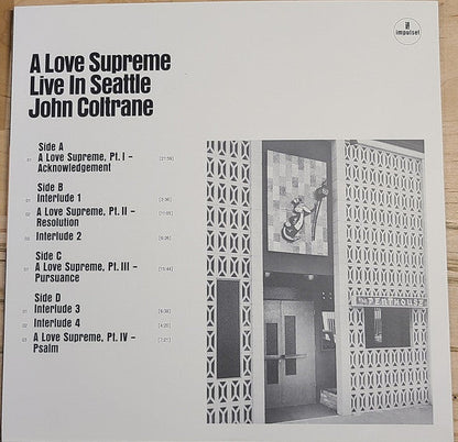 A Love Supreme: Live In Seattle *DINGED* (2xVINYL) | Mint (M) Excellent+ (EX+)-
