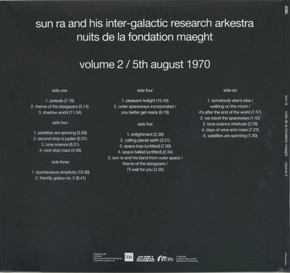 Sun Ra - Nuits De La Fondation Maeght (RSD 2025 BOX SET - VINYL) | Mint (M) Mint (M)-