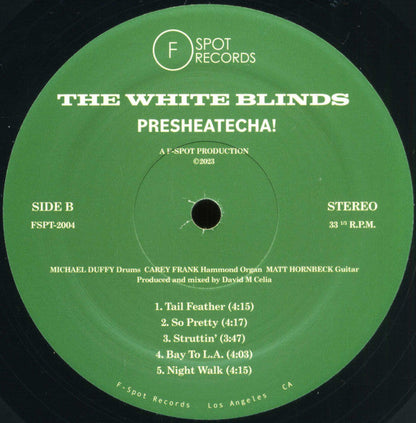 The White Blinds - PRESHEATECHA! | Mint (M) Near Mint (NM)-
