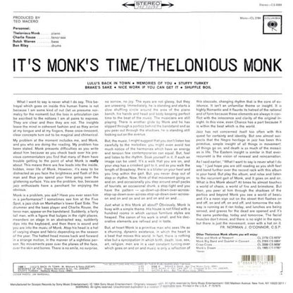 It's Monk's Time | Mint (M) Mint (M)-