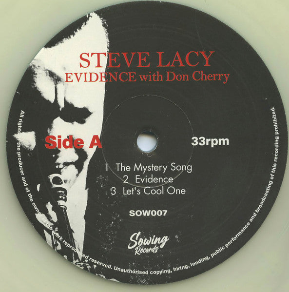 Evidence (CLEAR VINYL) | Mint (M) Mint (M)-