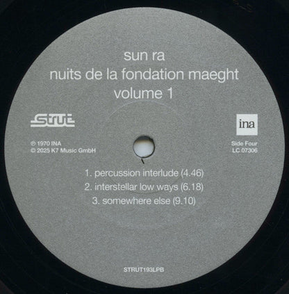 Sun Ra - Nuits De La Fondation Maeght (RSD 2025 BOX SET - VINYL) | Mint (M) Mint (M)-