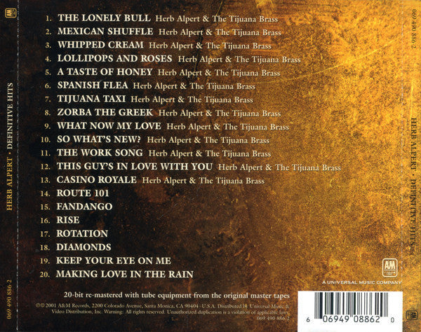 Definitive Hits *CD* | Mint (M) Mint (M)-