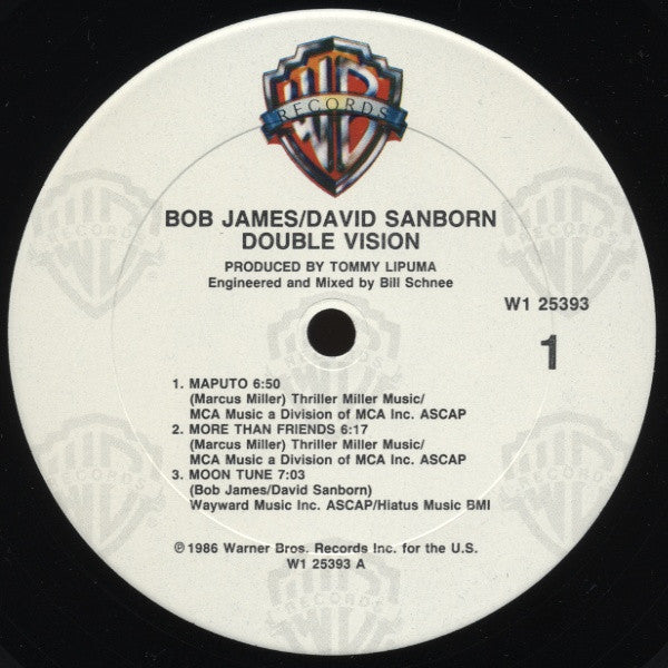 Bob James - Double Vision *SEALED* | Mint (M) Near Mint (NM)-