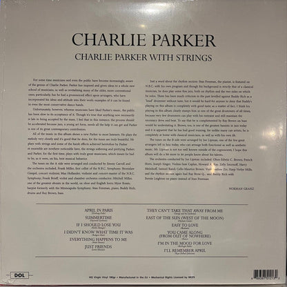 Charlie Parker With Strings (180G VINYL) | Mint (M) Mint (M)-