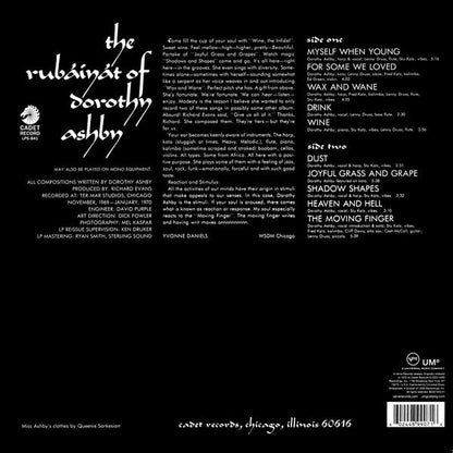 Dorothy Ashby - The Rubaiyat Of Dorothy Ashby (180 GRAM VINYL) *DISCOUNT COPY* | Mint (M) Mint (M)-