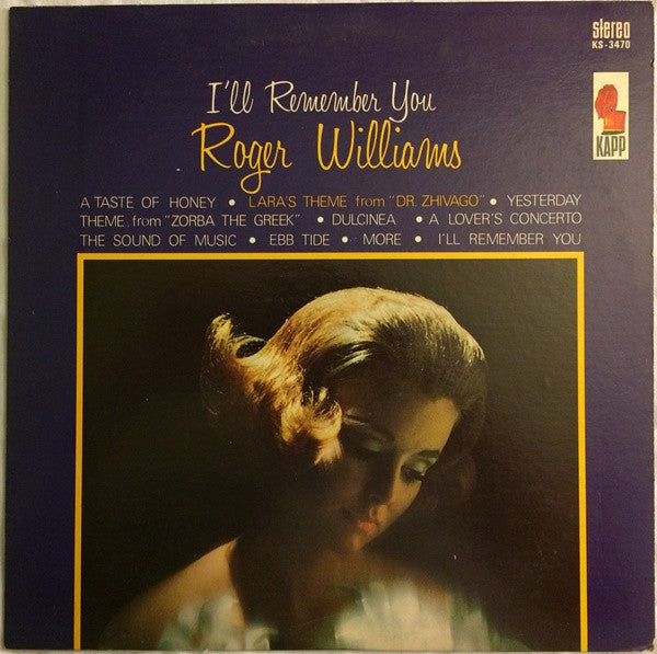 Roger Williams (2) - I'll Remember You *SEALED* | Mint (M) Mint (M)-