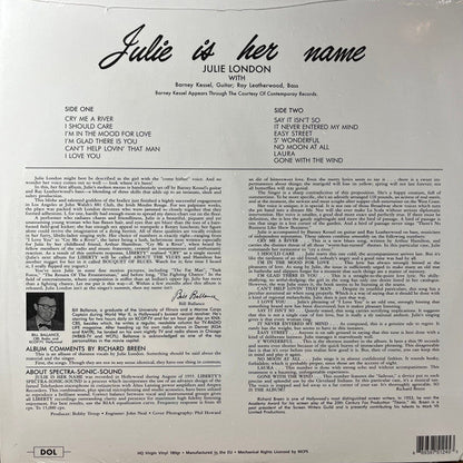 Julie Is Her Name (180g VINYL / 2025 REISSUE) | Mint (M) Mint (M)-