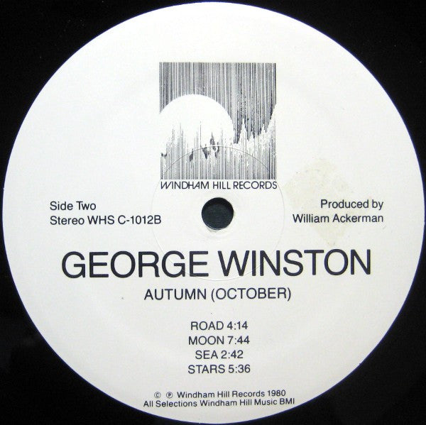 George Winston - Autumn (Piano Solos) (VINYL) | Mint (M) Near Mint (NM)-