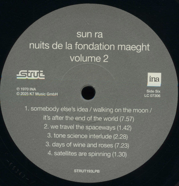 Sun Ra - Nuits De La Fondation Maeght (RSD 2025 BOX SET - VINYL) | Mint (M) Mint (M)-