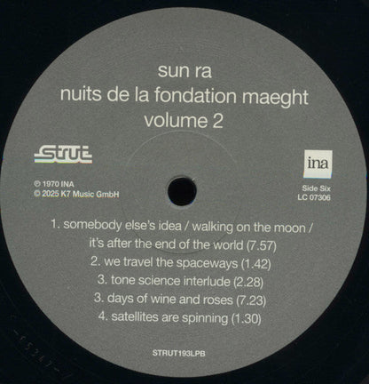 Sun Ra - Nuits De La Fondation Maeght (RSD 2025 BOX SET - VINYL) | Mint (M) Mint (M)-
