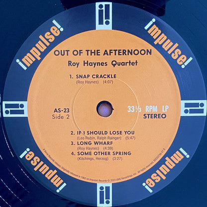 Roy Haynes Quartet - Out Of The Afternoon (Vinyl) | Mint (M) Mint (M)-