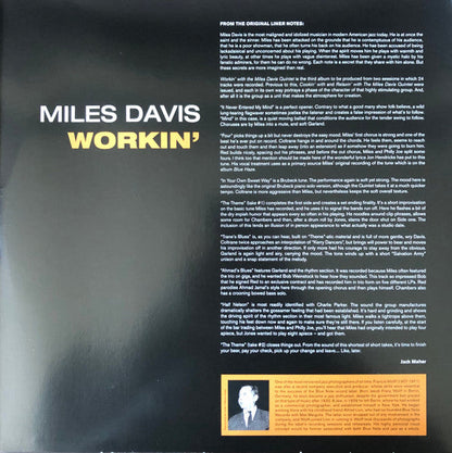 Workin’ (VINYL) |-