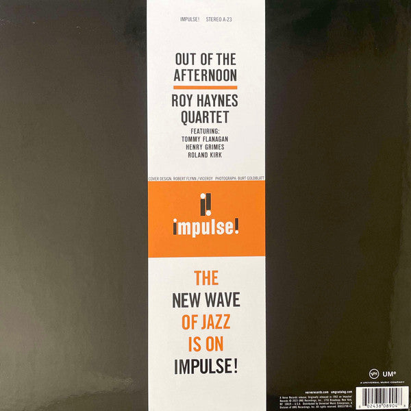 Roy Haynes Quartet - Out Of The Afternoon (Vinyl) | Mint (M) Mint (M)-