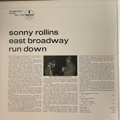 Sonny Rollins - East Broadway Run Down | Mint (M) Mint (M)-